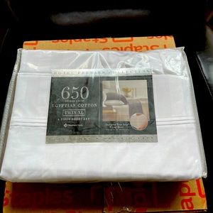 Twin XL Sheet Set / 650 Thread Count